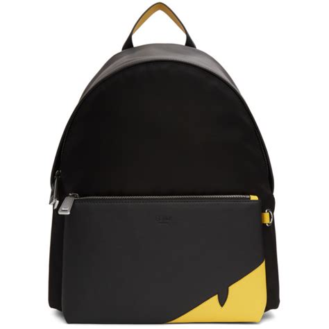 fendi eye backpack|genuine fendi backpacks.